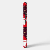 Gold Glitter Santa Sterrennacht Case-Mate iPhone Case (Achterkant / Links)