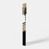 Gold Glitter-schijven, Gold Light Rays, Gold Name iPhone Hoesje (Rechterkant)