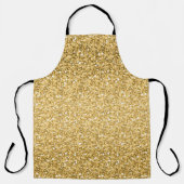 Gold Glitter Schort (Voorkant)