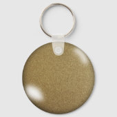 Gold Glitter-Sleutelhanger Sleutelhanger (Voorkant)