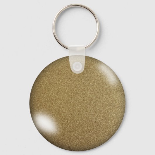 Gold Glitter-Sleutelhanger Sleutelhanger (Achterkant)