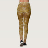 Gold Glitter Slime Leggings (Achterkant)