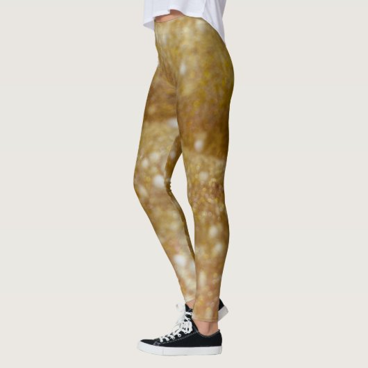 Gold Glitter Slime Leggings (Links)