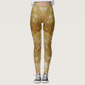 Gold Glitter Slime Leggings (Voorkant)