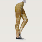 Gold Glitter Slime Leggings (Rechts)