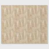 Gold Glitter Snake Skin Wrapping Paper Cadeaupapier (Vlak)