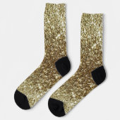 Gold Glitter Sokken (Links)