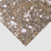 Gold Glitter Sparking Glam Girly Glitzy Tissuepapier (Detail)