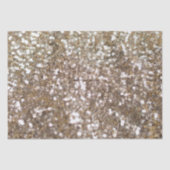Gold Glitter Sparking Glam Girly Glitzy Tissuepapier (Voorkant)