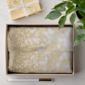 Gold Glitter Sparking Tissuepapier (Geschenk)