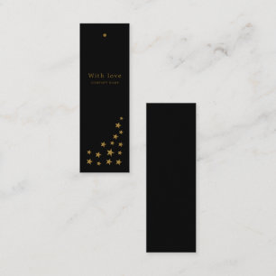 Gold Glitter Stars, Gift Labels