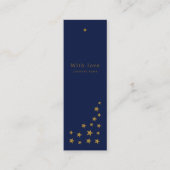 Gold Glitter Stars, Gift Labels (Voorkant)