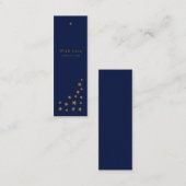 Gold Glitter Stars, Gift Labels (Voorkant / Achterkant)