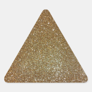 Gold Glitter Sticker