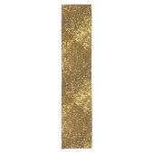 Gold Glitter Table Runner Korte Tafelloper (Voorkant)
