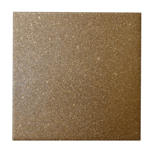 Gold Glitter Tegeltje (Voorkant)