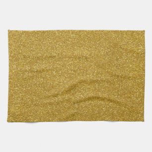 Gold Glitter Texture Theedoek