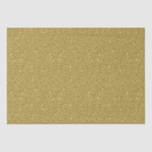 Gold Glitter Tissuepapier (Voorkant)