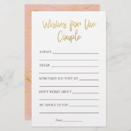 Gold Glitter Vrijgezellenfeest wenst het paar