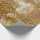 Gold Glitter Wrapping Paper Cadeaupapier (Hoek)