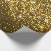 Gold Glitter Wrapping Paper Cadeaupapier (Hoek)