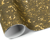 Gold Glitter Wrapping Paper Cadeaupapier (Rol Hoek)