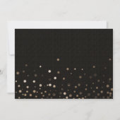 Gold Glitter zal mijn uitnodiging zijn (Achterkant)