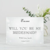 Gold Glitter zal mijn uitnodiging zijn (Staand voorkant)