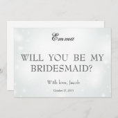 Gold Glitter zal mijn uitnodiging zijn (Voorkant / Achterkant)