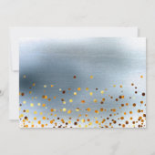 Gold Glitter zal mijn uitnodiging zijn (Achterkant)
