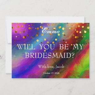 Gold Glitter zal mijn uitnodiging zijn