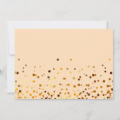 Gold Glitter zal mijn uitnodiging zijn (Achterkant)