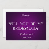 Gold Glitter zal mijn uitnodiging zijn (Voorkant / Achterkant)