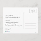 Gold Glitter|Zeemeermin onder Zee Hartelijk dank Feestdagenkaart (Achterkant)