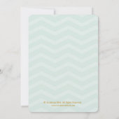 Gold Glittering Confetti Bachelorette Party Invite Kaart (Achterkant)