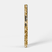 Gold Glittery Folie Girly Handtekening Samsung Galaxy Hoesje (Rechterkant)