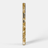 Gold Glittery Folie Girly Handtekening Samsung Galaxy Hoesje (Rechterkant)