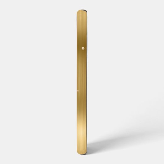 Gold Glittery Folie Girly Handtekening Samsung Galaxy Hoesje (Linkerkant)