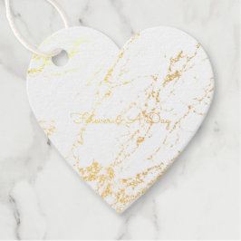 Gold Glitz Bedankjes Labels