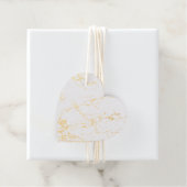 Gold Glitz Bedankjes Labels (Met doos)