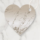 Gold Glitz Bedankjes Labels (Achterkant)