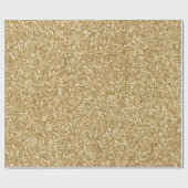 Gold Glitz Glitter      Cadeaupapier (Vlak)