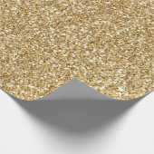 Gold Glitz Glitter      Cadeaupapier (Hoek)