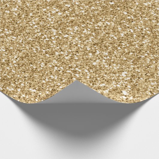 Gold Glitz Glitter      Cadeaupapier (Hoek)