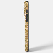 Gold Glitz Glitter Case-Mate iPhone Case (Achterkant / Links)