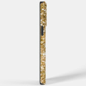 Gold Glitz Glitter Case-Mate iPhone Case (Achterkant / Rechts)