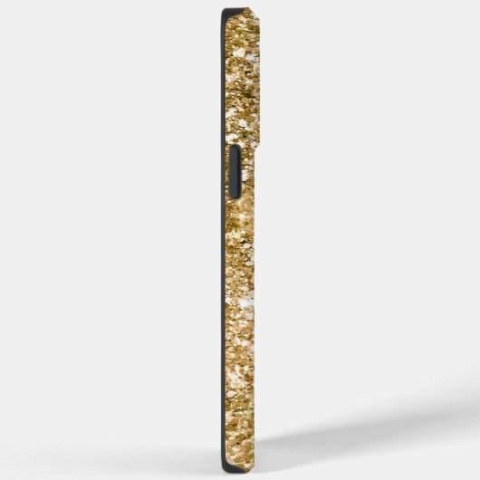 Gold Glitz Glitter Case-Mate iPhone Case (Achterkant / Rechts)