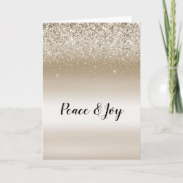 Gold Glitz Kaart
