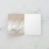 Gold Glitz Kaart (Binnen)