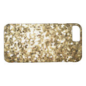 Gold Glitz Sparkles Case-Mate iPhone Case (Achterkant (Horizontaal))